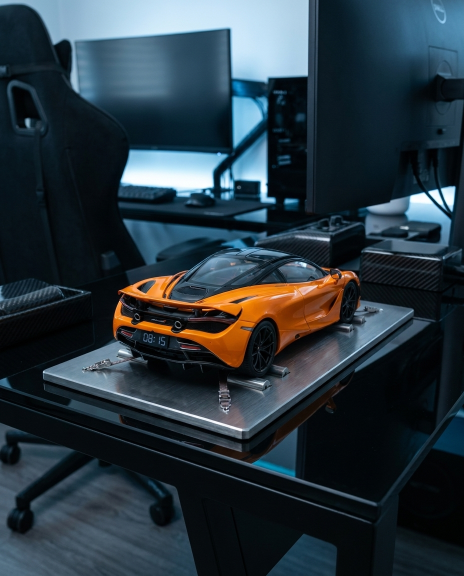 RevClock — budzik supersamochod na platformie dyno
